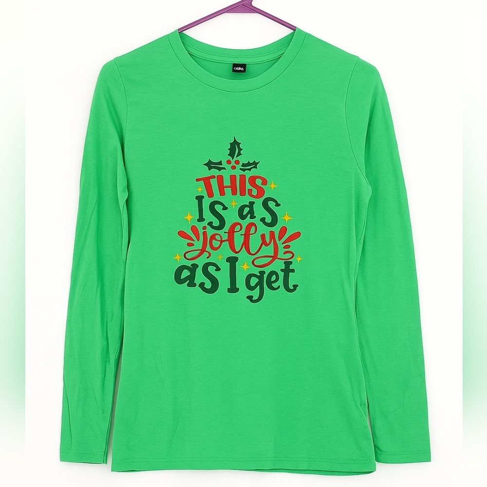 "This Is As Jolly As I Get" Christmas Shirt